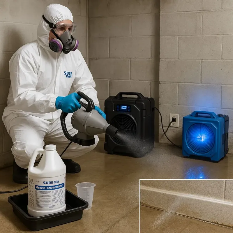 Sanitization and Odor Removal process in Totowa, NJ