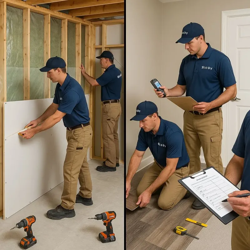 Repairs and Reconstruction process in Totowa, NJ
